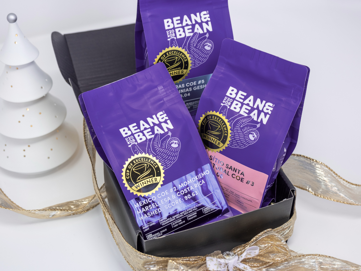 90+ Cup of Excellence Box: Mexico, Brazil, Honduras – Bean & Bean