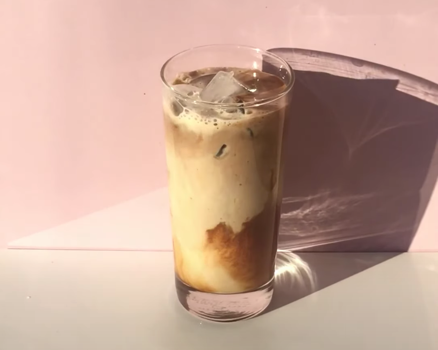 Maple Syrup Dalgona Latte Recipe