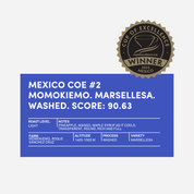 [PRE-ORDER] Mexico Cup of Excellence #2 Marsellesa & Costa Rica Washed [Score 90.63]