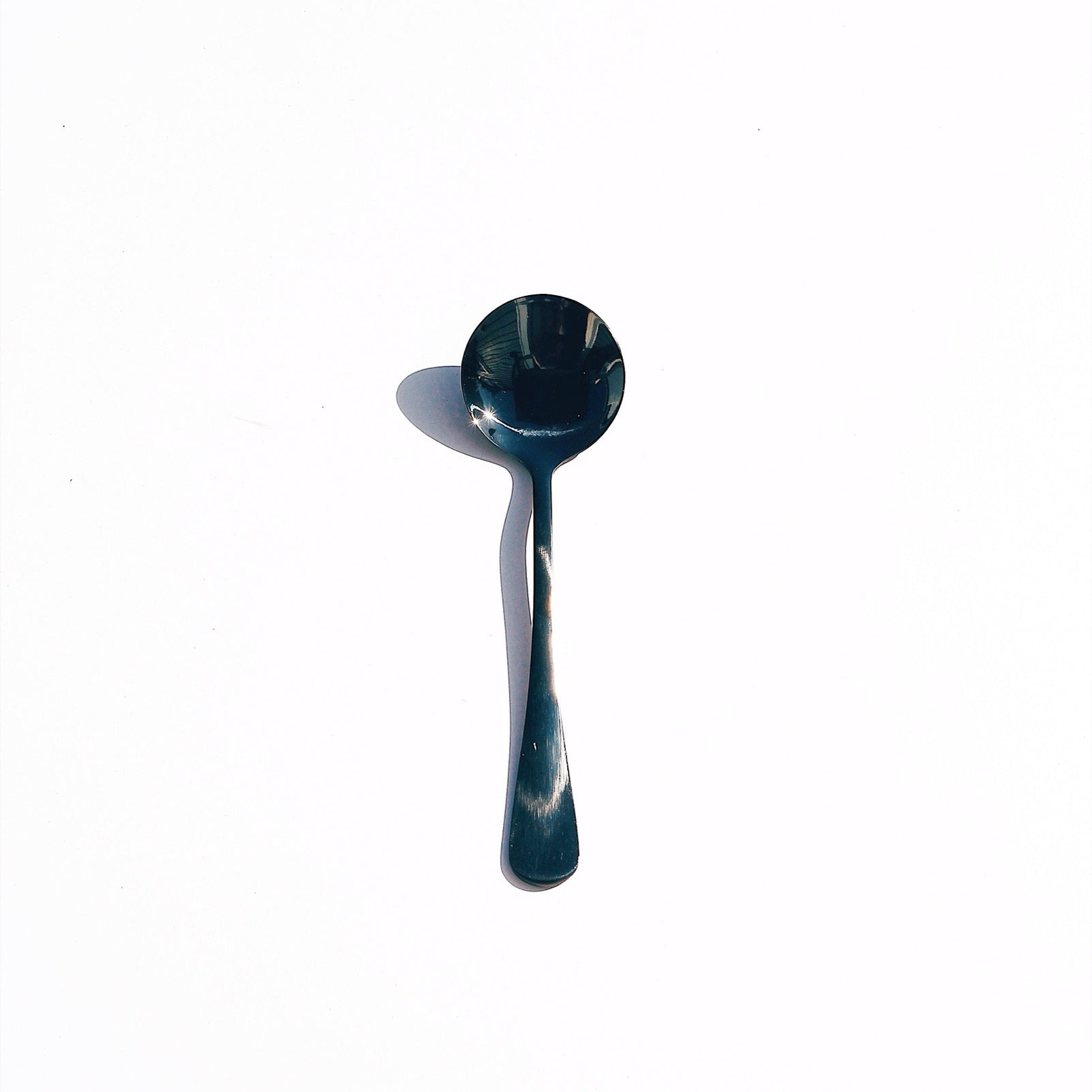  Bean & Bean Coffee Roasters Umeshiso Big Dipper Cupping Spoon in Goth Black
