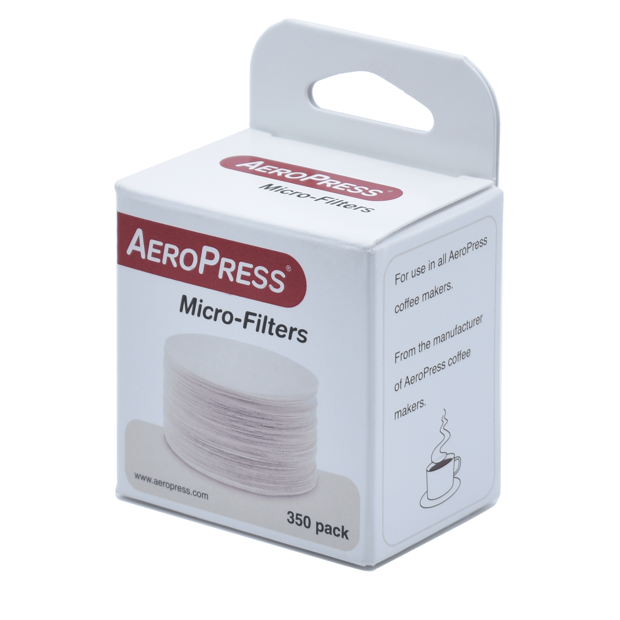Aeropress Micro-filters Package Side View