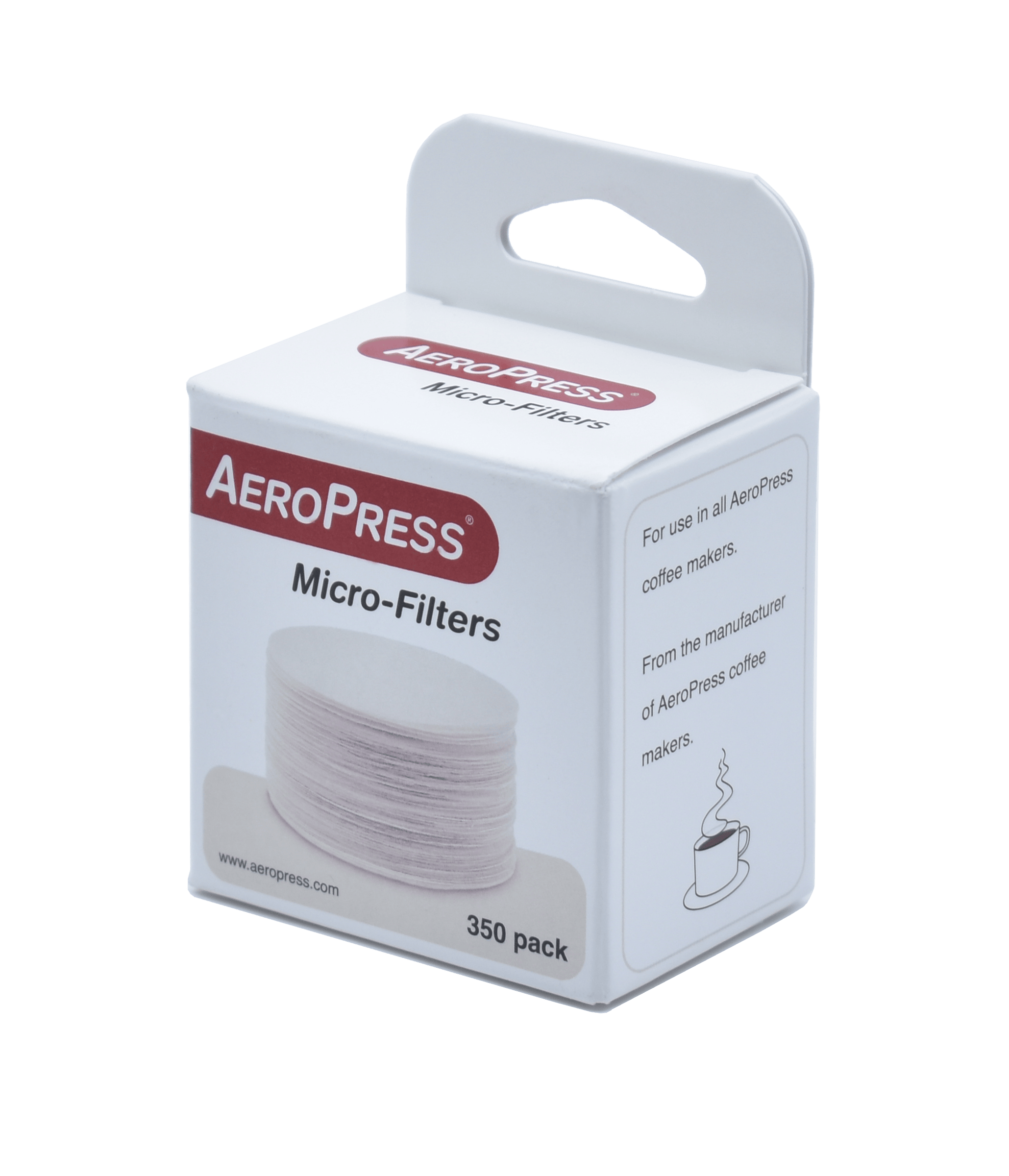 Aeropress Micro-filters Package Side View