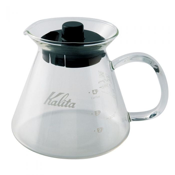Kalita Wave Glass Server 500mL Home Brew Coffee 