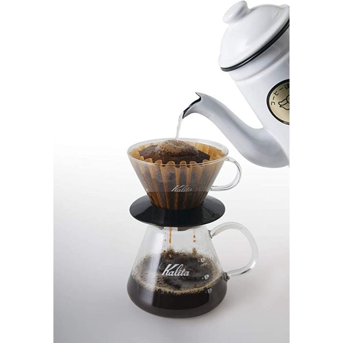Kalita Wave Pour Over Glass Dripper Home Brew 